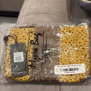 Myra Bumble Leather & Hairon Bag